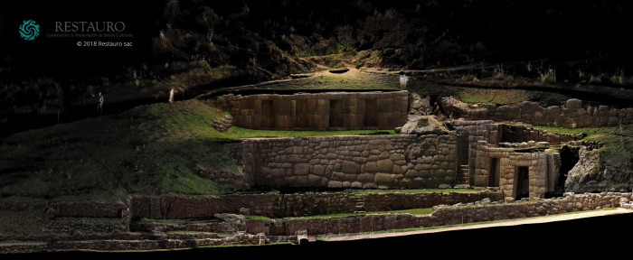 Reconstructor - Tambomachay Inca site, Cusco (PERU) - Restauro Sac